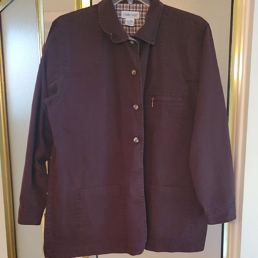 Cabin Creek Women's Dark Brown Utility Jacket